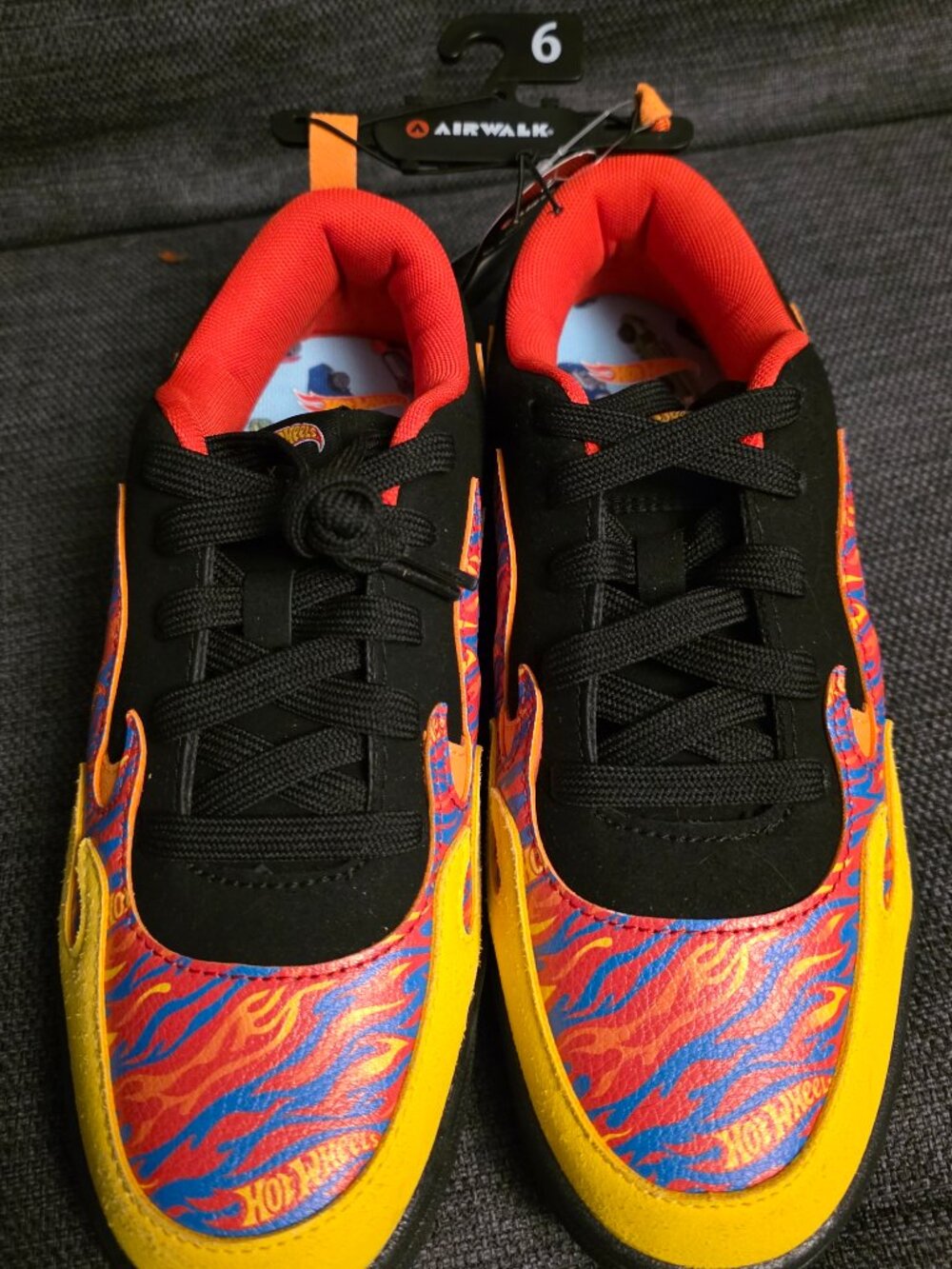 Airwalk x Hot Wheels Boys' Classic 2.0 Casual Sneakers (NEW)